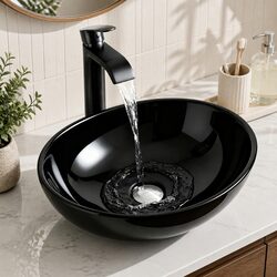Your Perfect Black Oval Sink Awaits