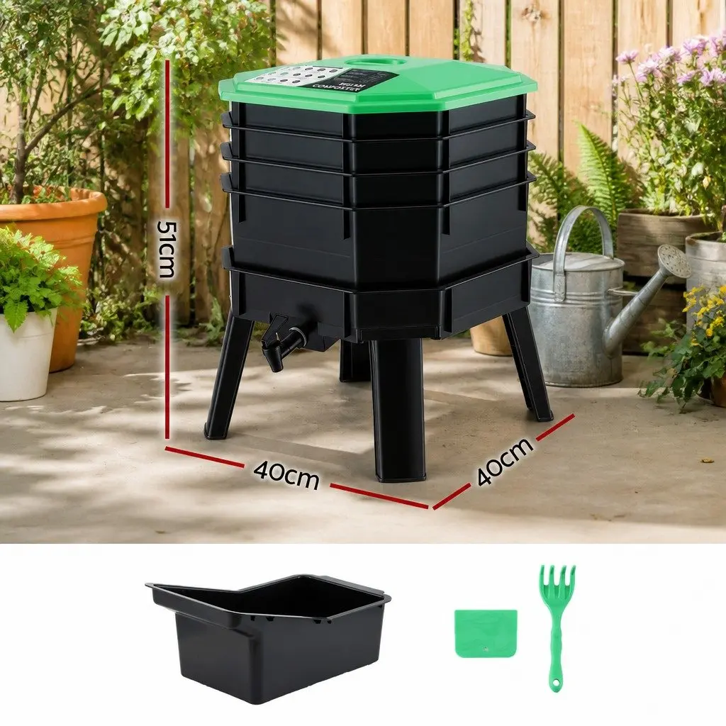 4-Tray Worm Bin