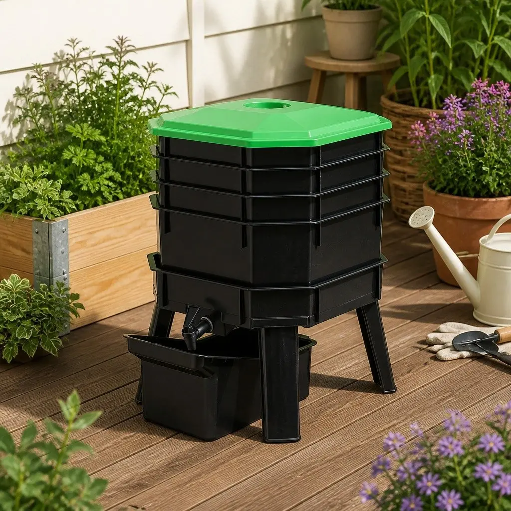 4-Tray Worm Bin
