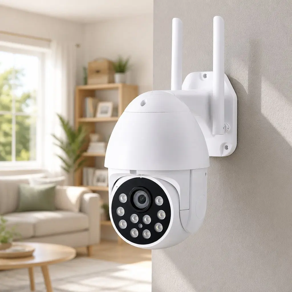 1080P Wireless IP Camera Night Vision Pan Tilt 11cm x 17cm x 26cm
