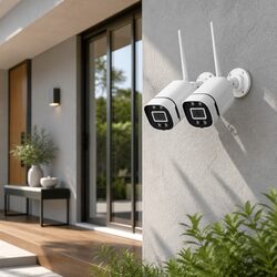 Wireless CCTV Security Camera 3MP Full HD Indoor Outdoor Motion Detection IP65