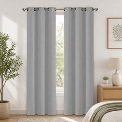 Friendly Grey Blackout Curtain Panels for Your Home