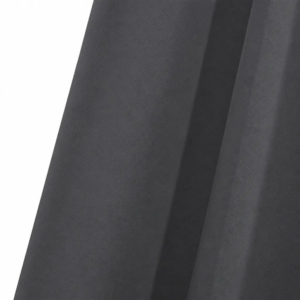 Blackout Curtain Panels Triple Layer Eyelet Charcoal 132cm Width 160cm Drop