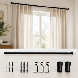 Your Perfect Curtain Rod Set for Easy Home Updates