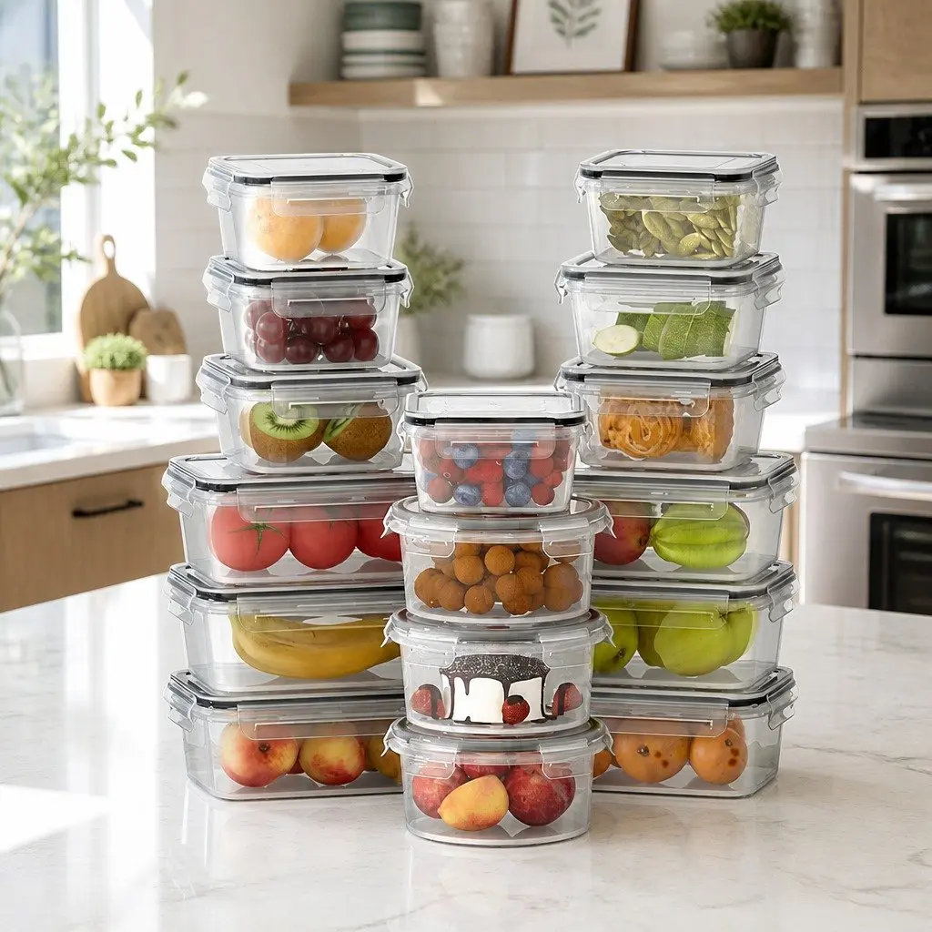 16-Piece Food Storage Container Set