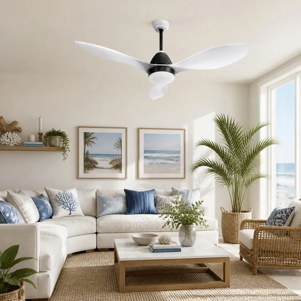 48 Inch Ceiling Fan and LED Light