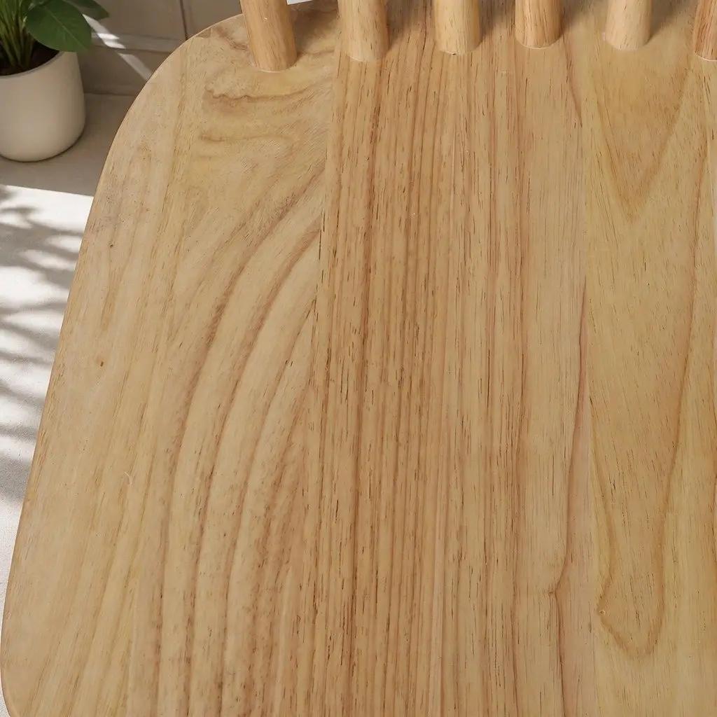 Dining Chairs Windsor-Style Solid Wood Oak Natural 8 Piece