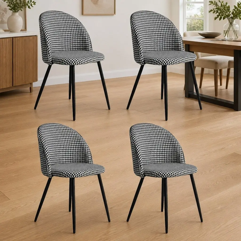 Houndstooth Chairs
