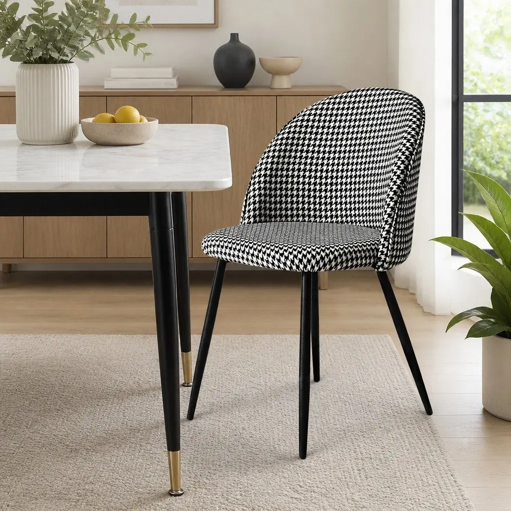 Houndstooth Chairs