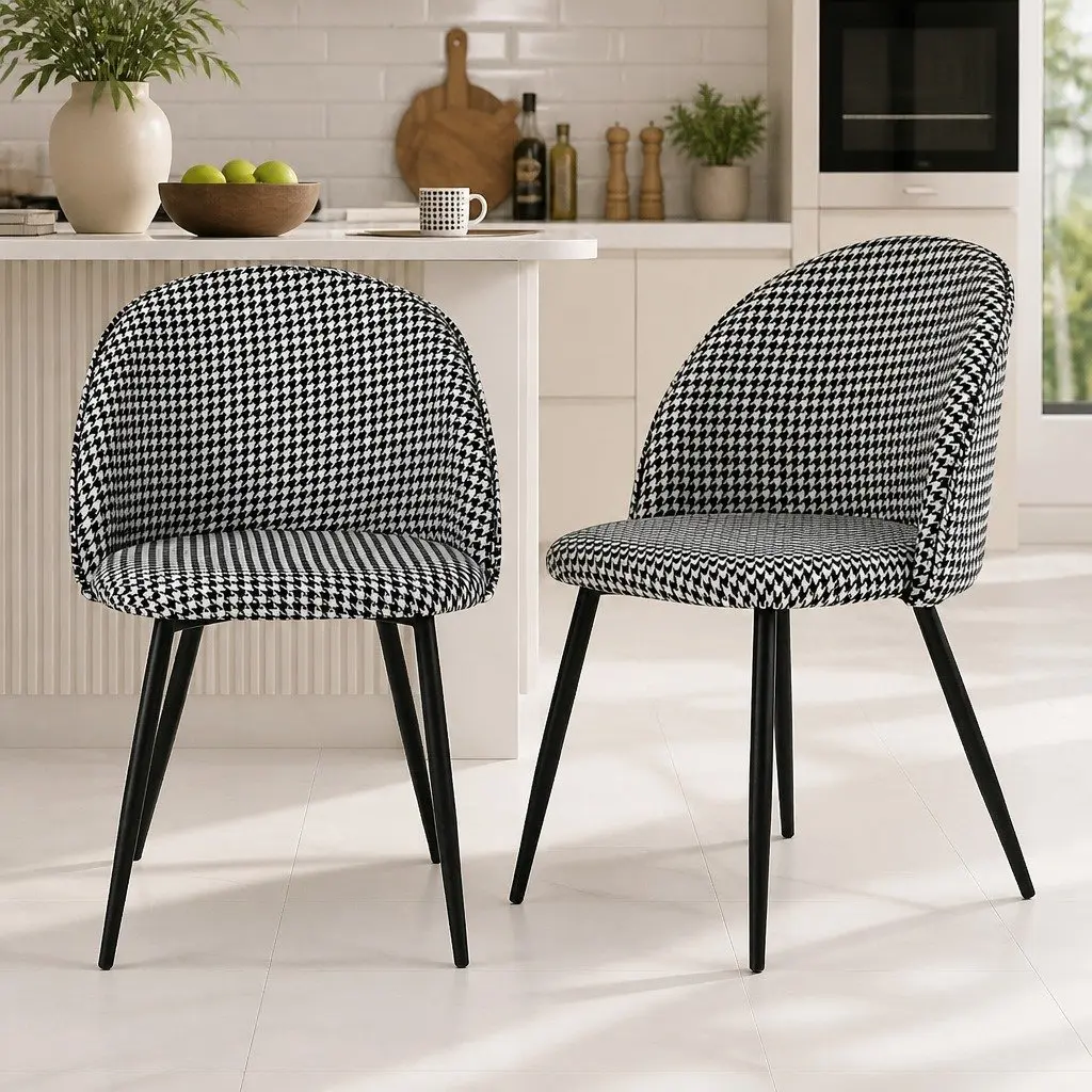 Houndstooth Chairs