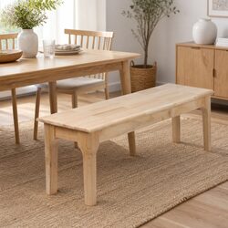 Your New Favorite Oak Dining Bench