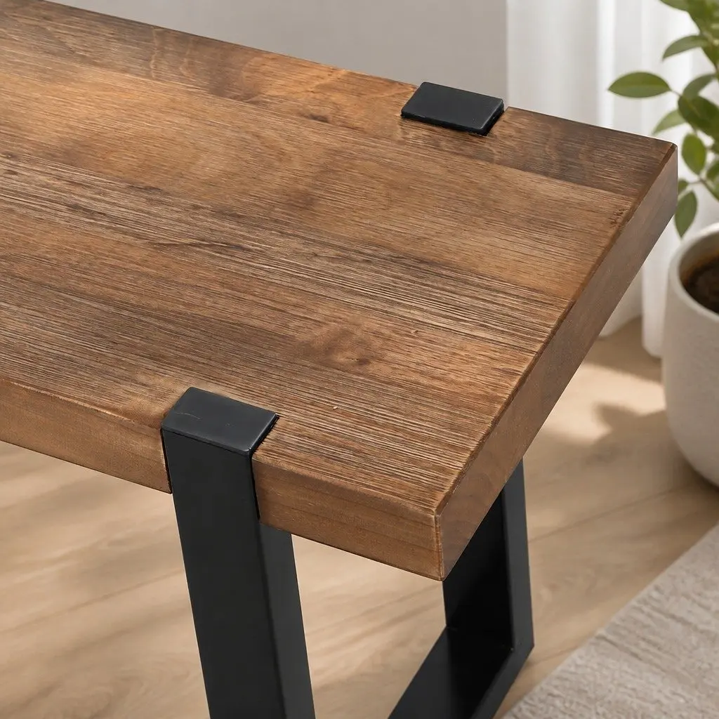 140cm Wooden Dining Bench