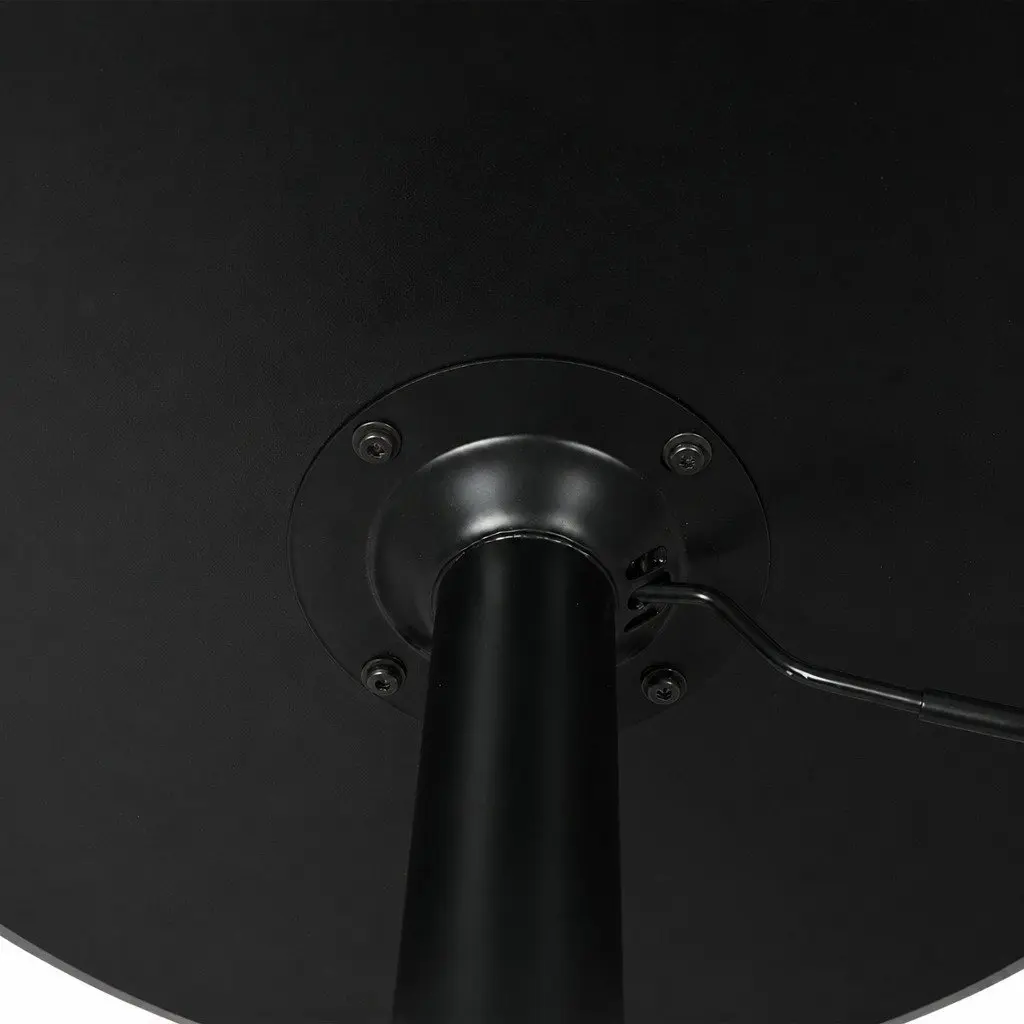 Bar Table Swivel Gas Lift Adjustable Height Counter Stool Desk Black Indoor