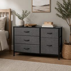 Find Your Space with the 5-Drawer Storage Tower