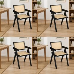 Friendly Black Rattan Armchairs for Your Home