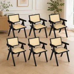 Chic Black Wicker Armchairs for Your Home