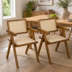 Your New Favorite Wicker Armchair for Dining