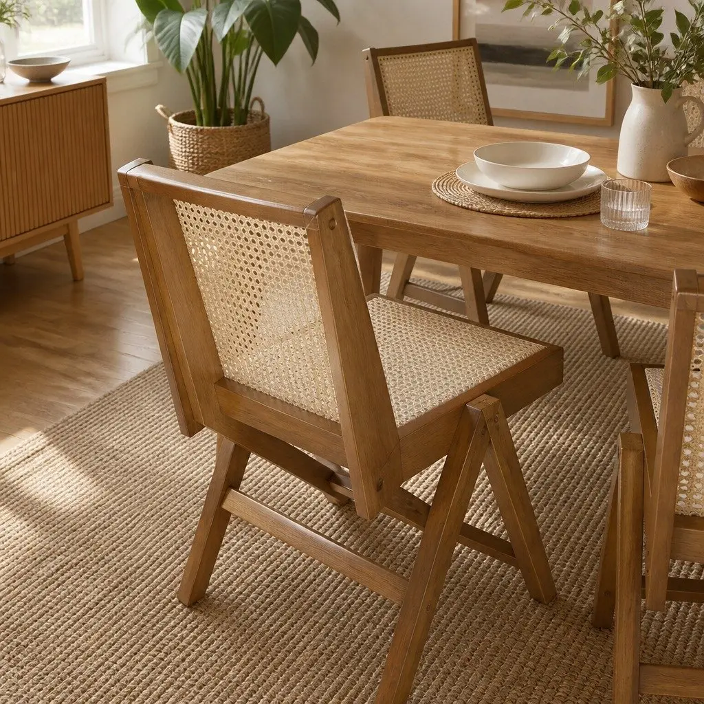 Wicker Armchair for Dining