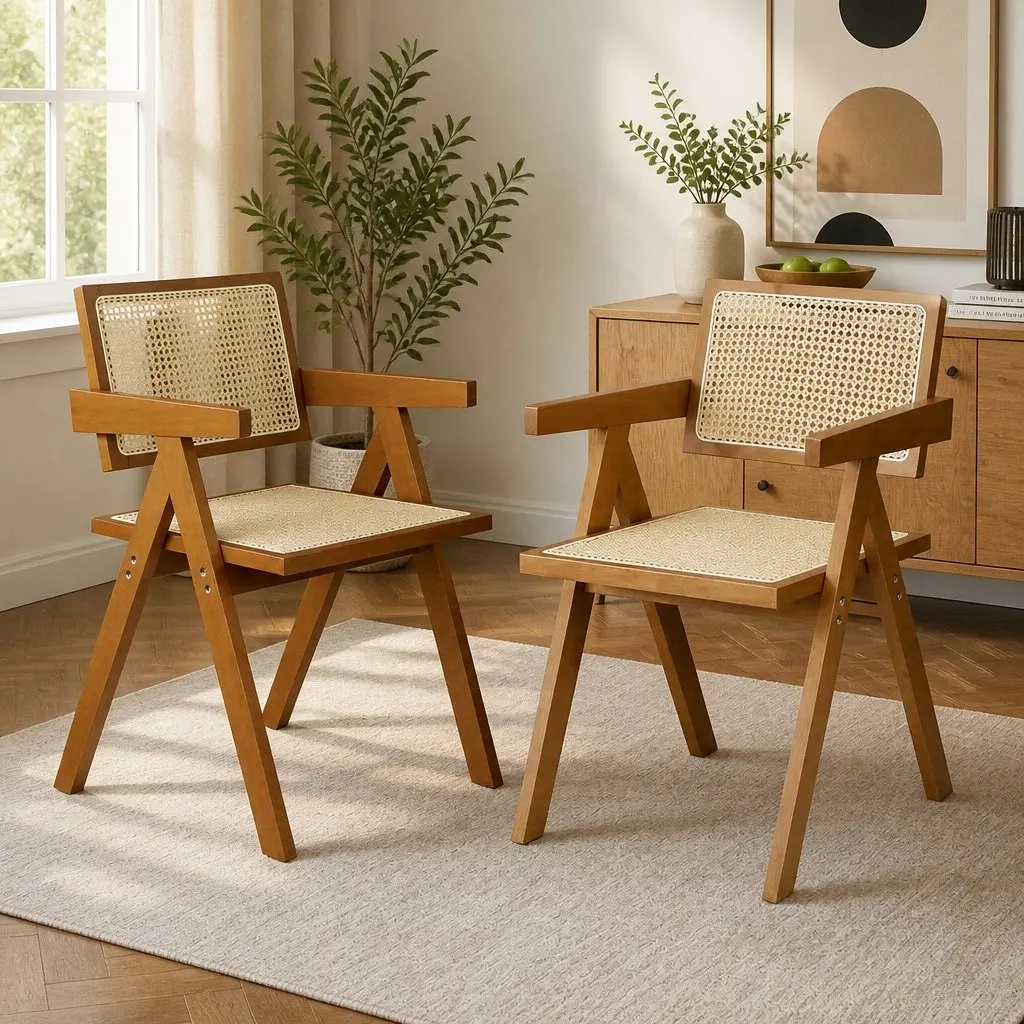 Wicker Armchair for Dining