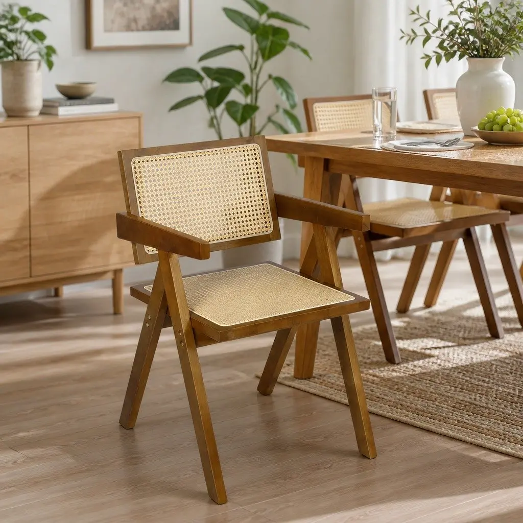Wicker Armchair for Dining