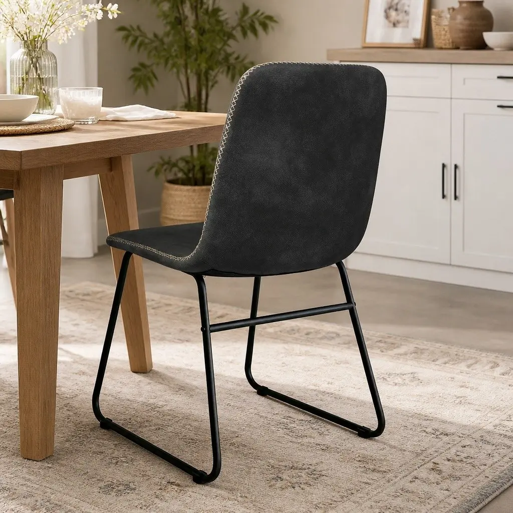 Set of 4 Retro Dining Chairs