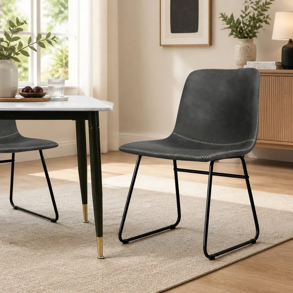 Set of 4 Retro Dining Chairs