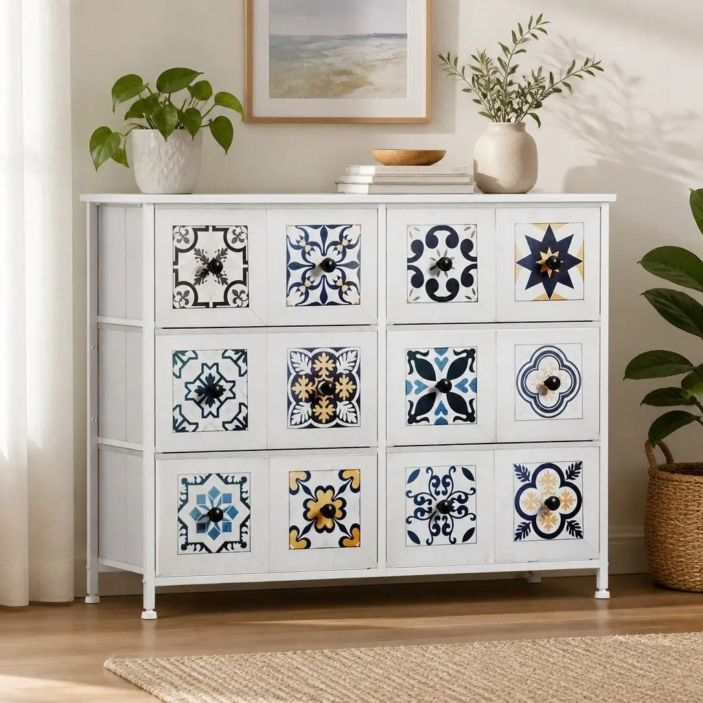 6 Drawer Storage Cabinet