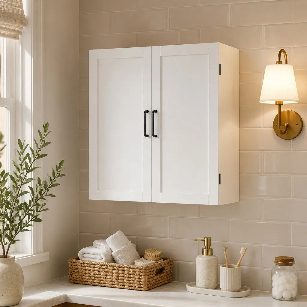 Wall-Mounted Kitchen Storage Cabinet