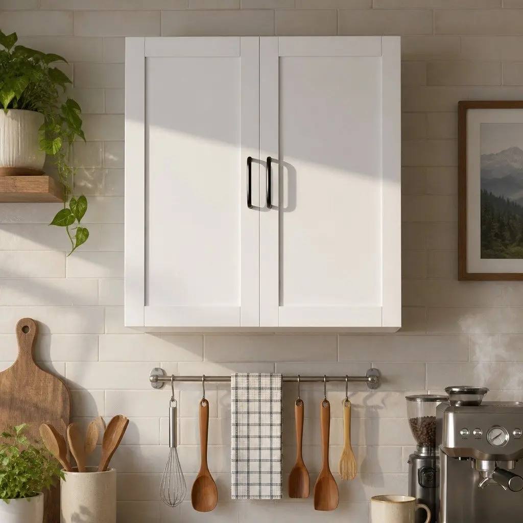 Wall-Mounted Kitchen Storage Cabinet