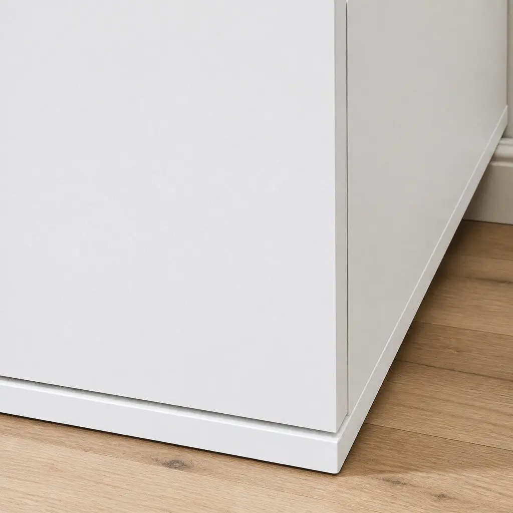 Tall Storage Cabinet 7 Drawer Dresser White 120cm