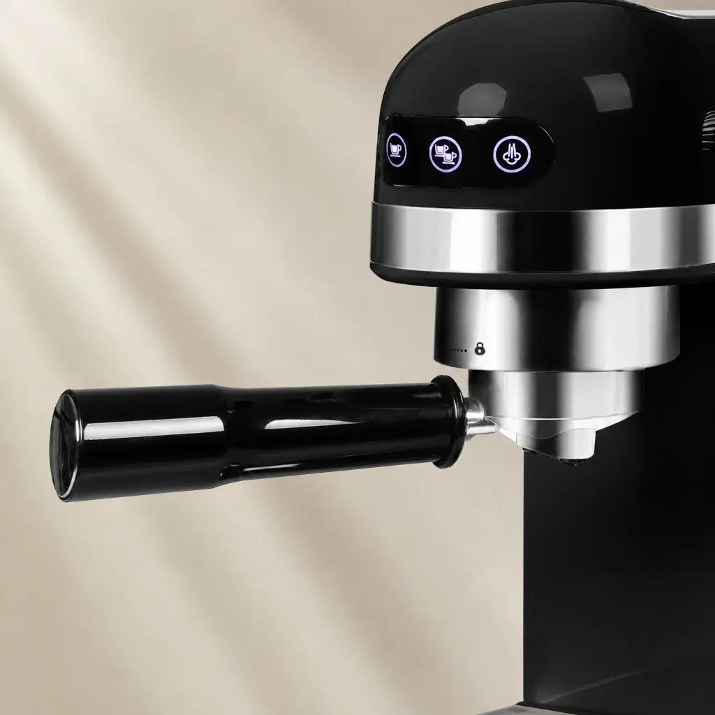 Espresso Coffee Maker Touch Screen Stainless Steel Home 1.4L