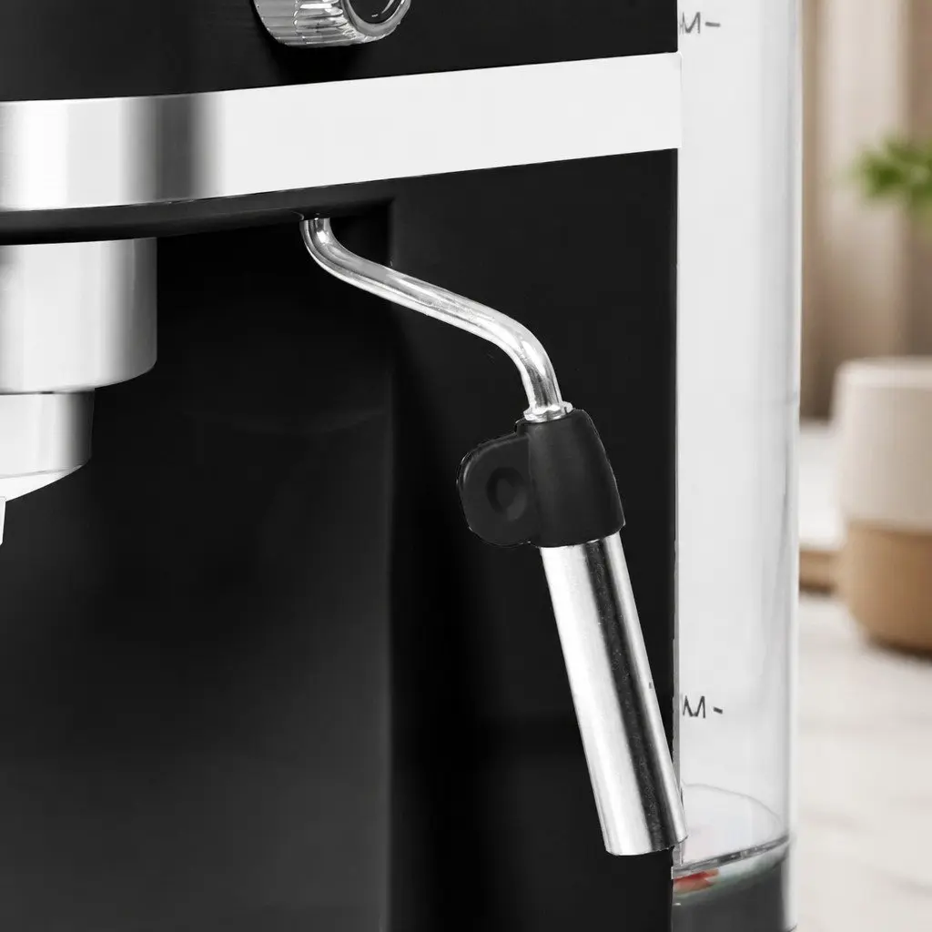 Espresso Coffee Maker Touch Screen Stainless Steel Home 1.4L