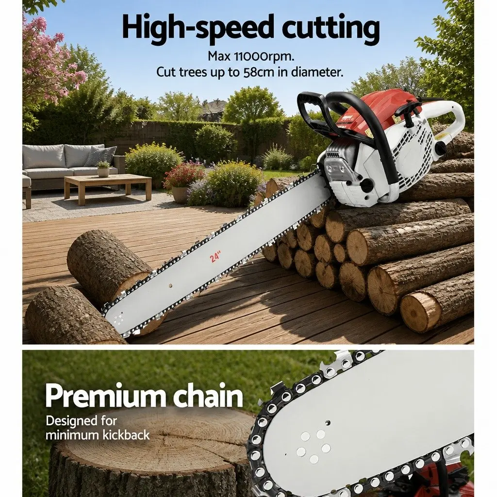 65cc Petrol Chainsaw