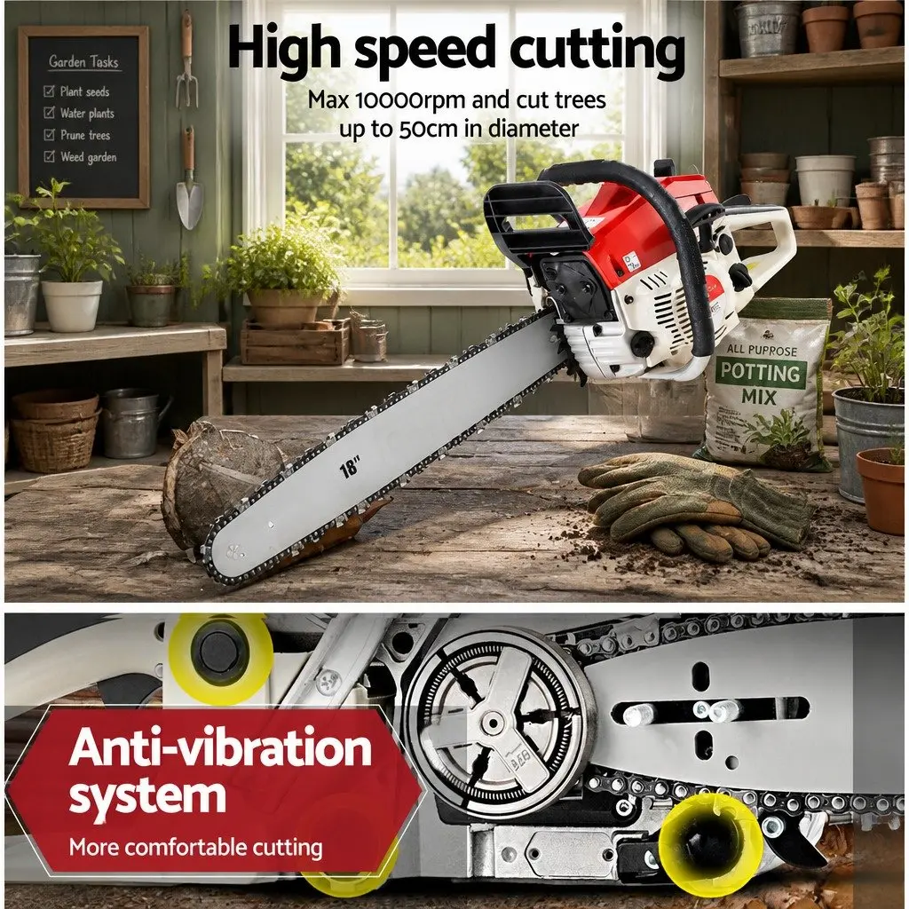 45CC Petrol Chainsaw for Various Tasks