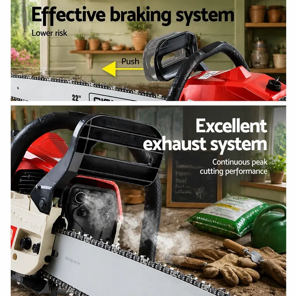 45CC Petrol Chainsaw for Various Tasks