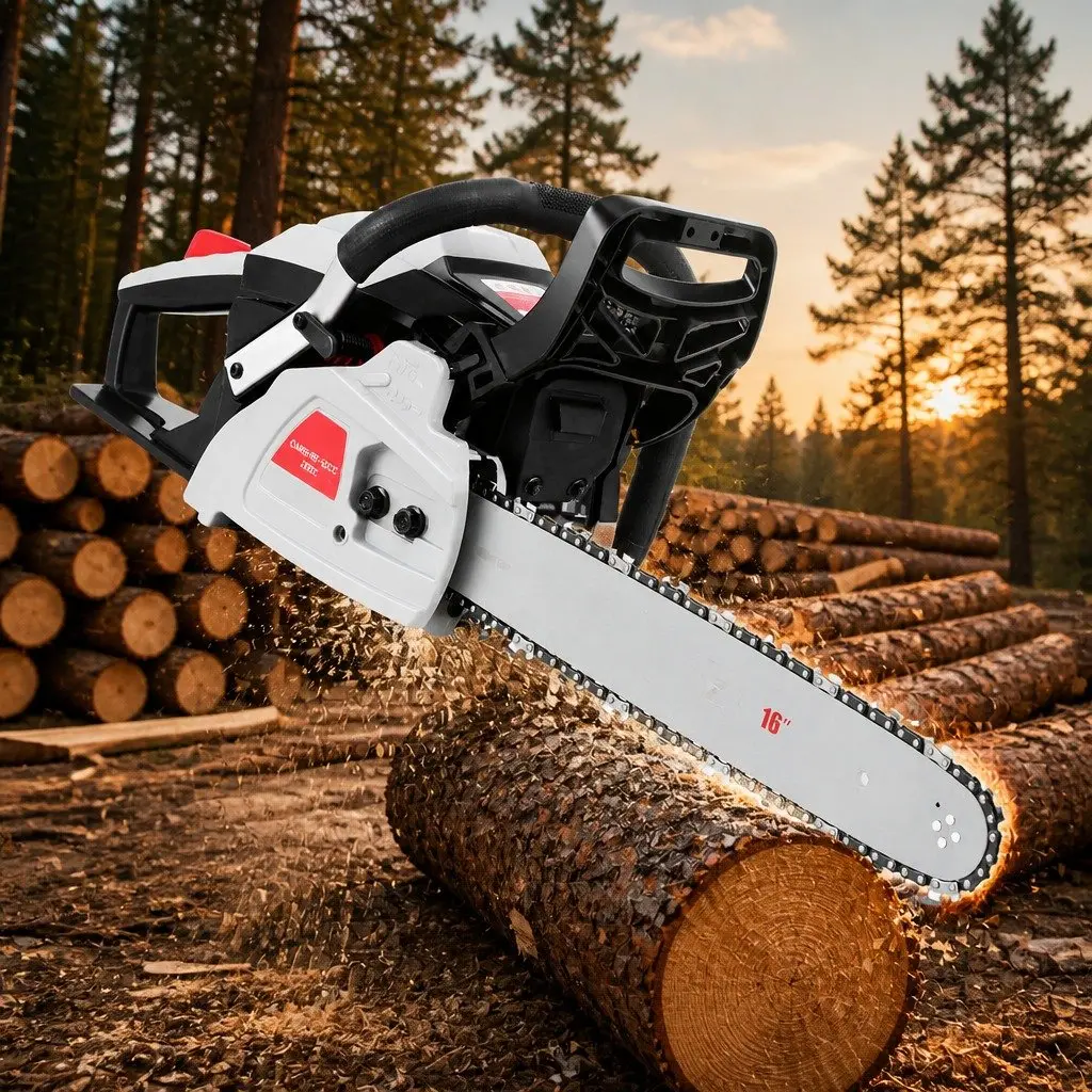 42CC Petrol Chainsaw 16 Inch Bar Pruning Cutting Lightweight Garden Power Tool