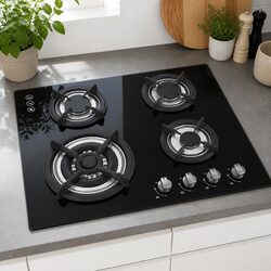Friendly and Functional 60cm Gas Cooktop for All Needs