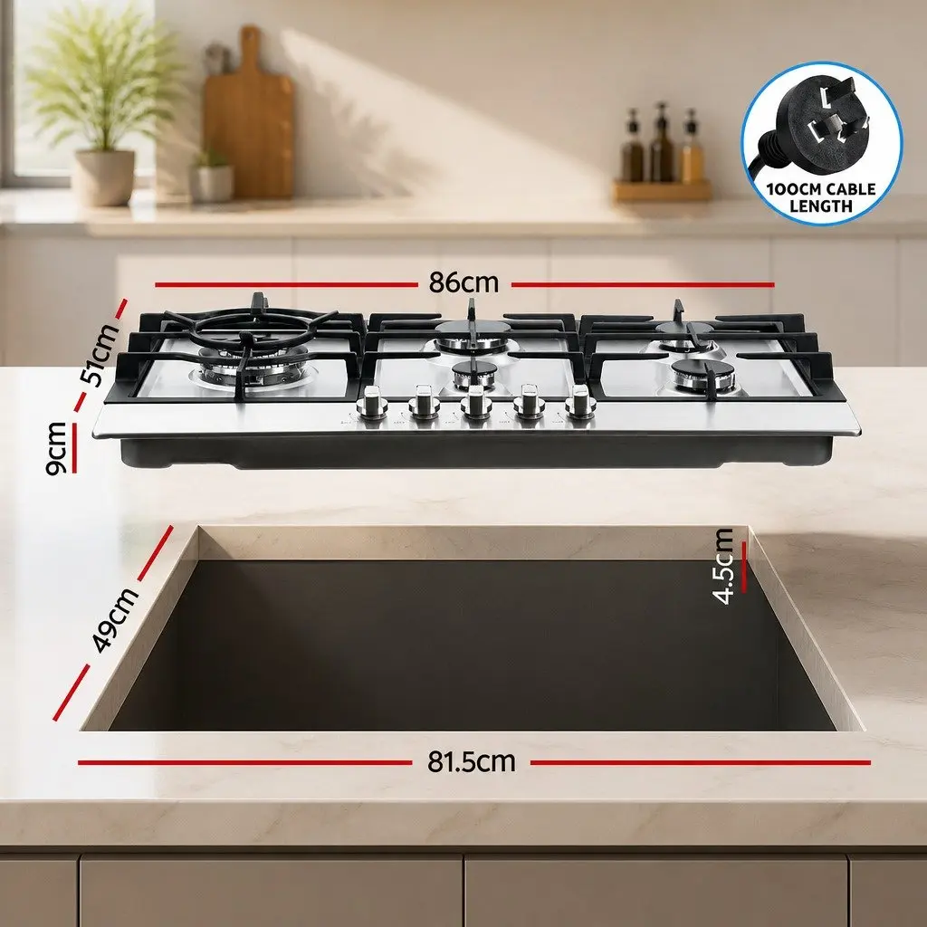 90cm Gas Cooktop