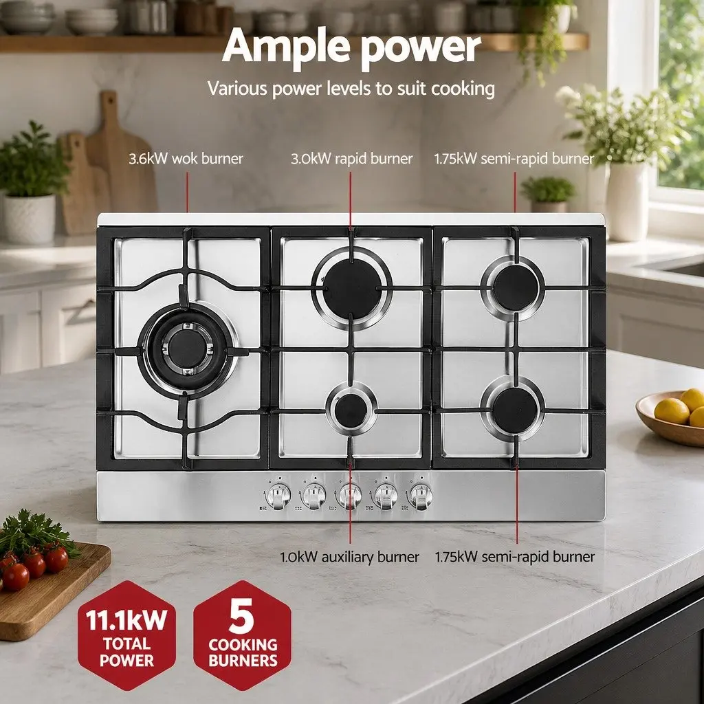 90cm Gas Cooktop
