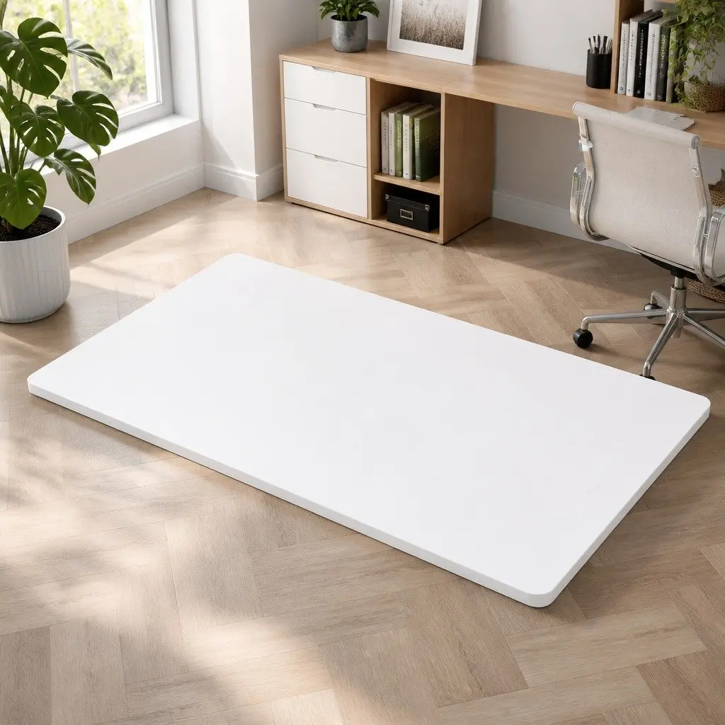 140cm White Desk Top