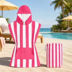 Friendly Kids Poncho Towel - Quick Dry for Ages 2-4