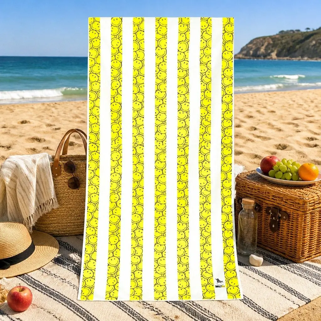 Kids Beach Towel Quick Dry Compact Lightweight Child Size Swimming Pool