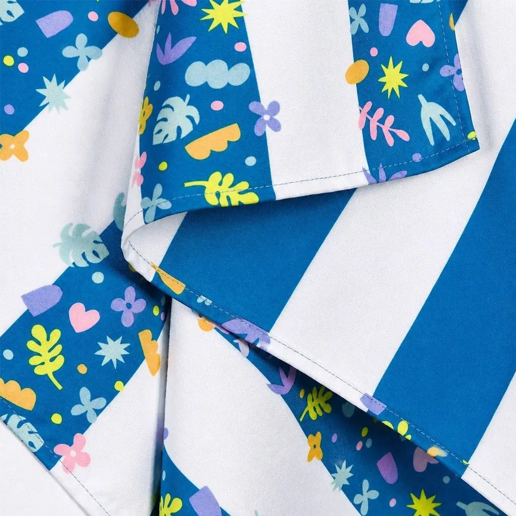 Kids Beach Towel Quick Dry Compact Lightweight Sand Free 130 x 70 cm