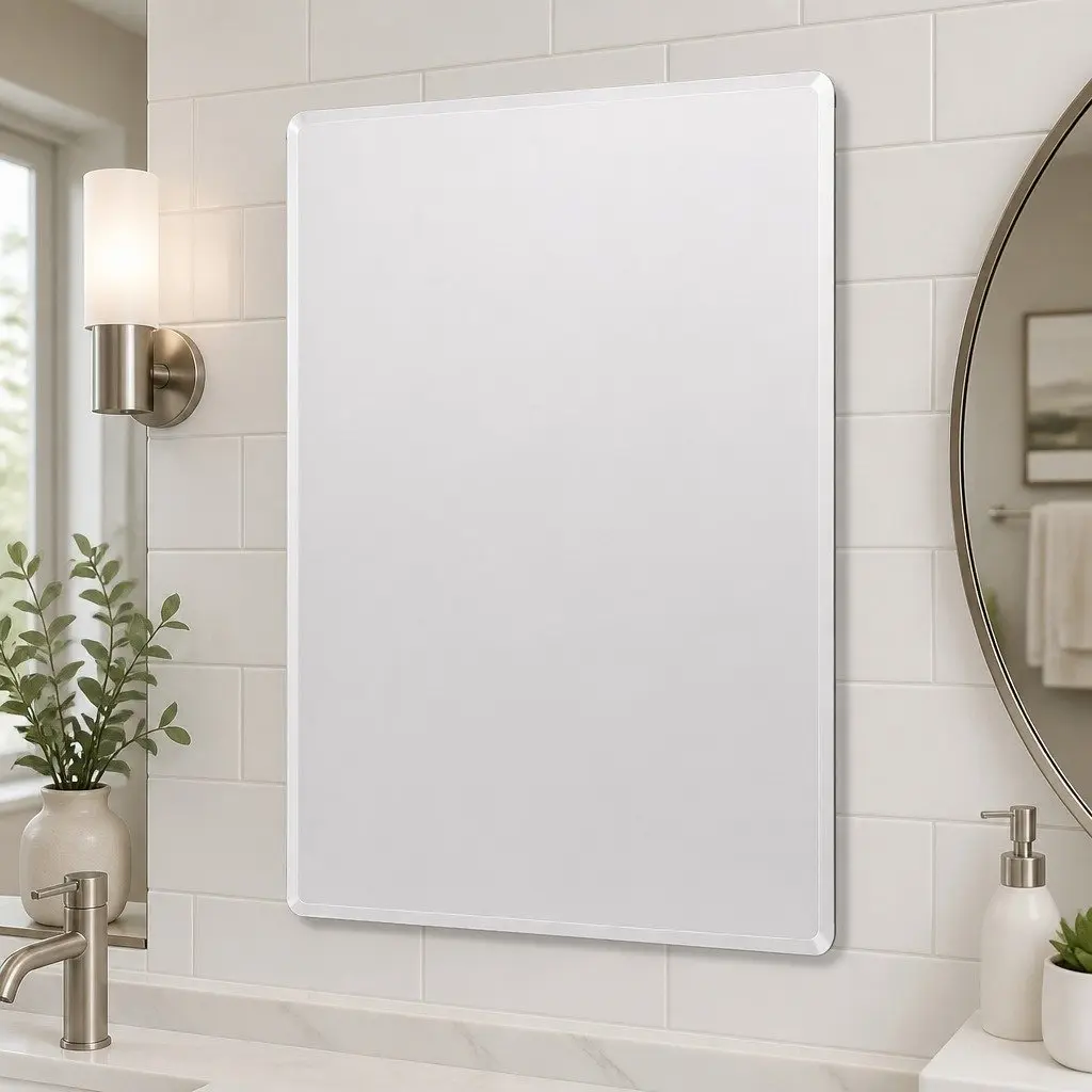 Frameless Wall Mirror for Home Décor