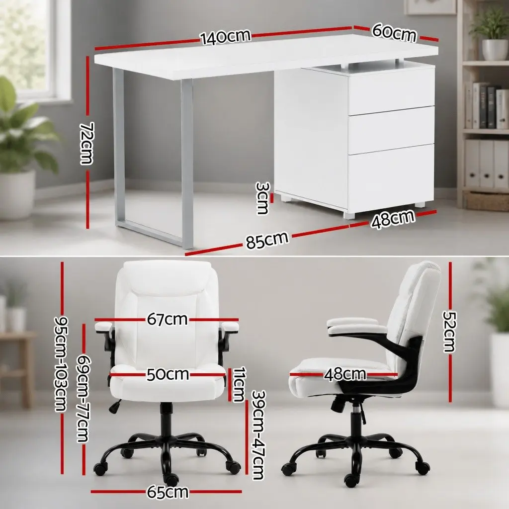 Desk and Chair Set