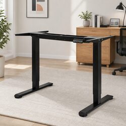 Electric Standing Desk Frame Dual Motor Motorised Height Adjustable Home Office