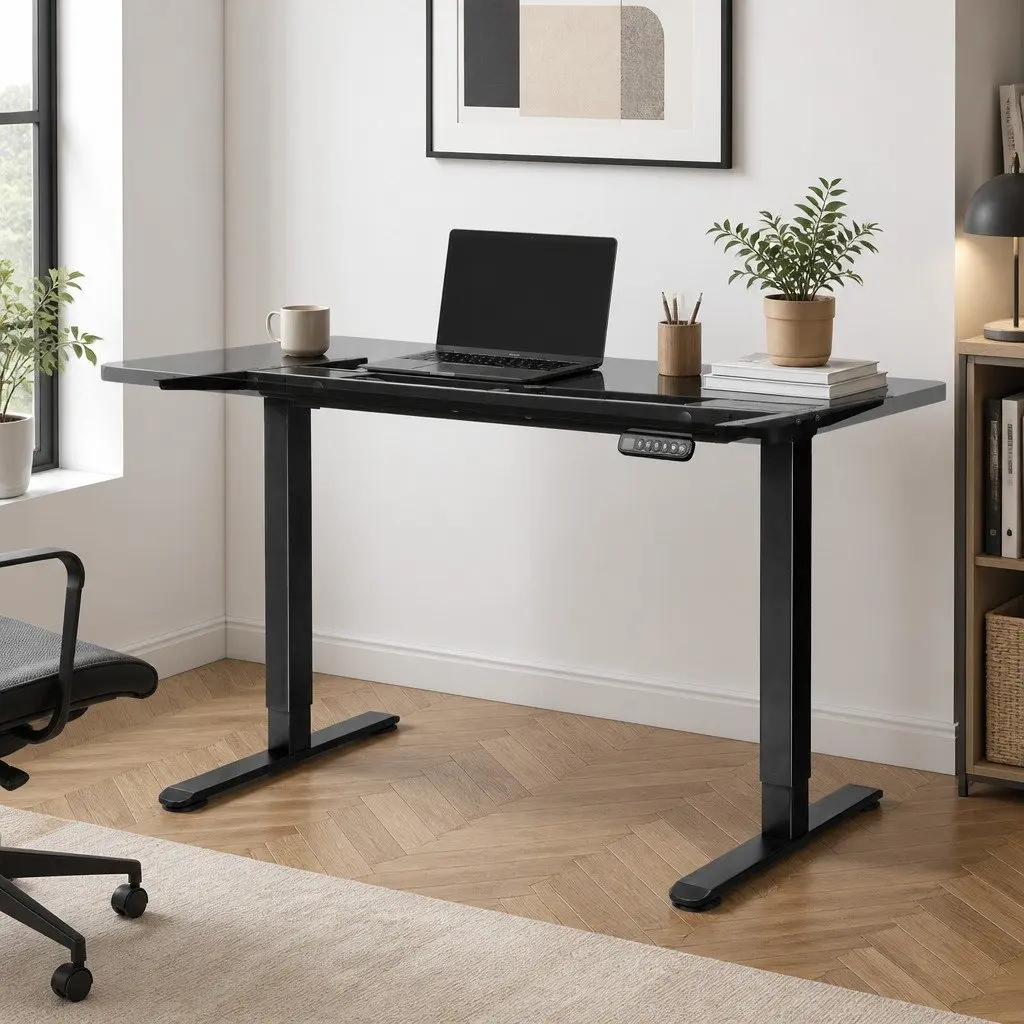 Electric Standing Desk Frame Dual Motor Motorised Height Adjustable Home Office