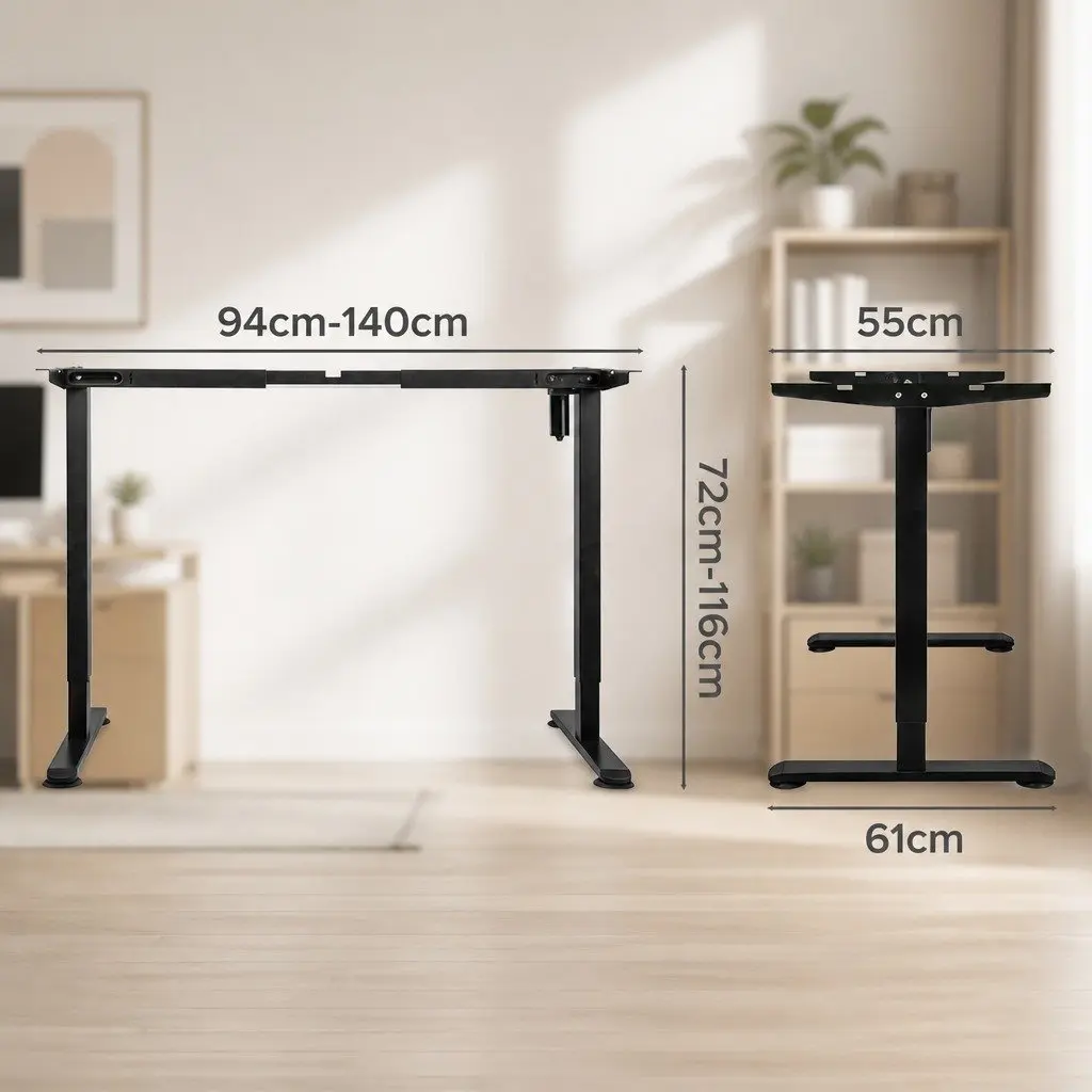 Adjustable Electric Desk Frame