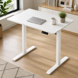 Electric Standing Desk Height Adjustable 72-116cm Motorised Office Computer Desk