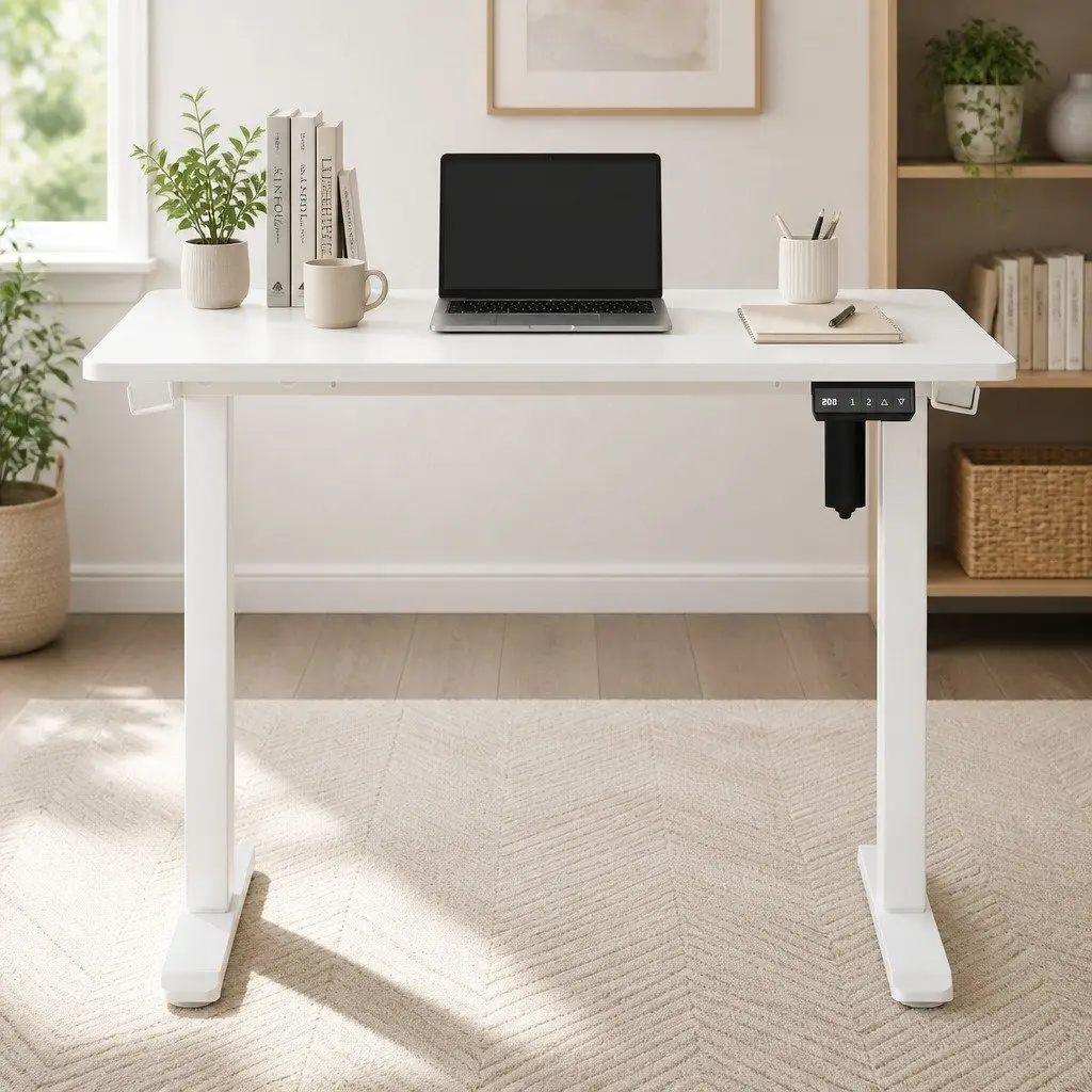 Electric Standing Desk Height Adjustable 72-116cm Motorised Office Computer Desk